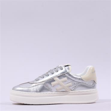Another Trend Athletic Platform Trainer - Silver Cream